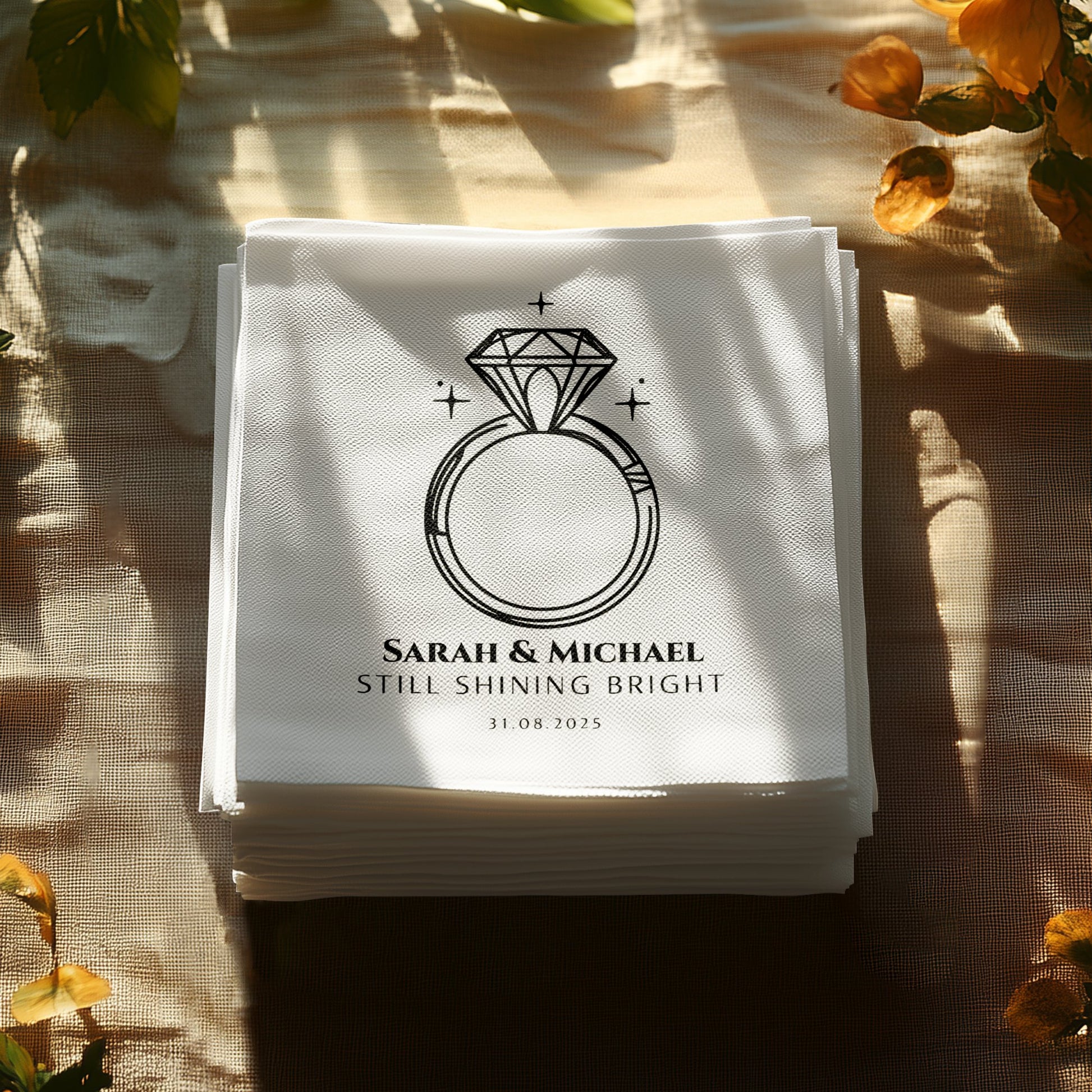 Personalized Wedding Date Diamond Ring Design product type