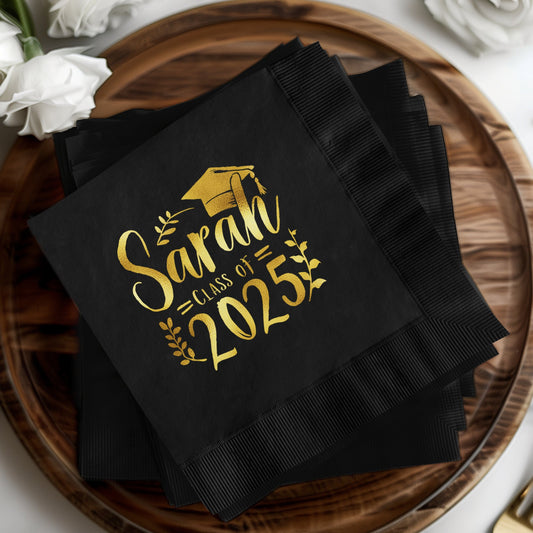 Personalized Class of 2025 Graduation Napkin product