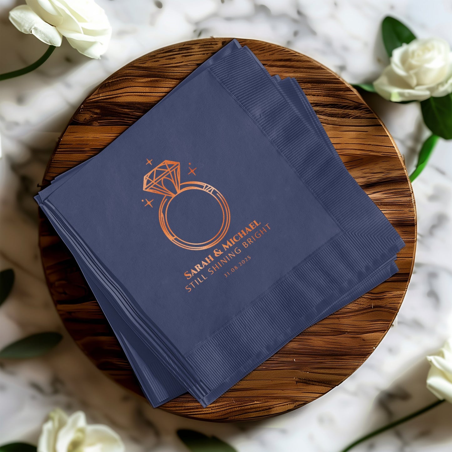Personalized Wedding Event Napkins Party Decor product
