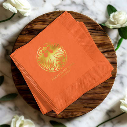 Personalized Elegant Design Custom Napkins product