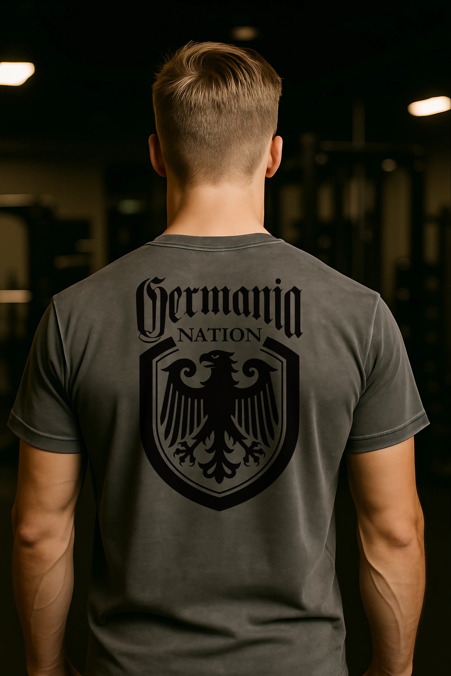 Germania Nation Patriotisches Verwaschenes T-Shirt