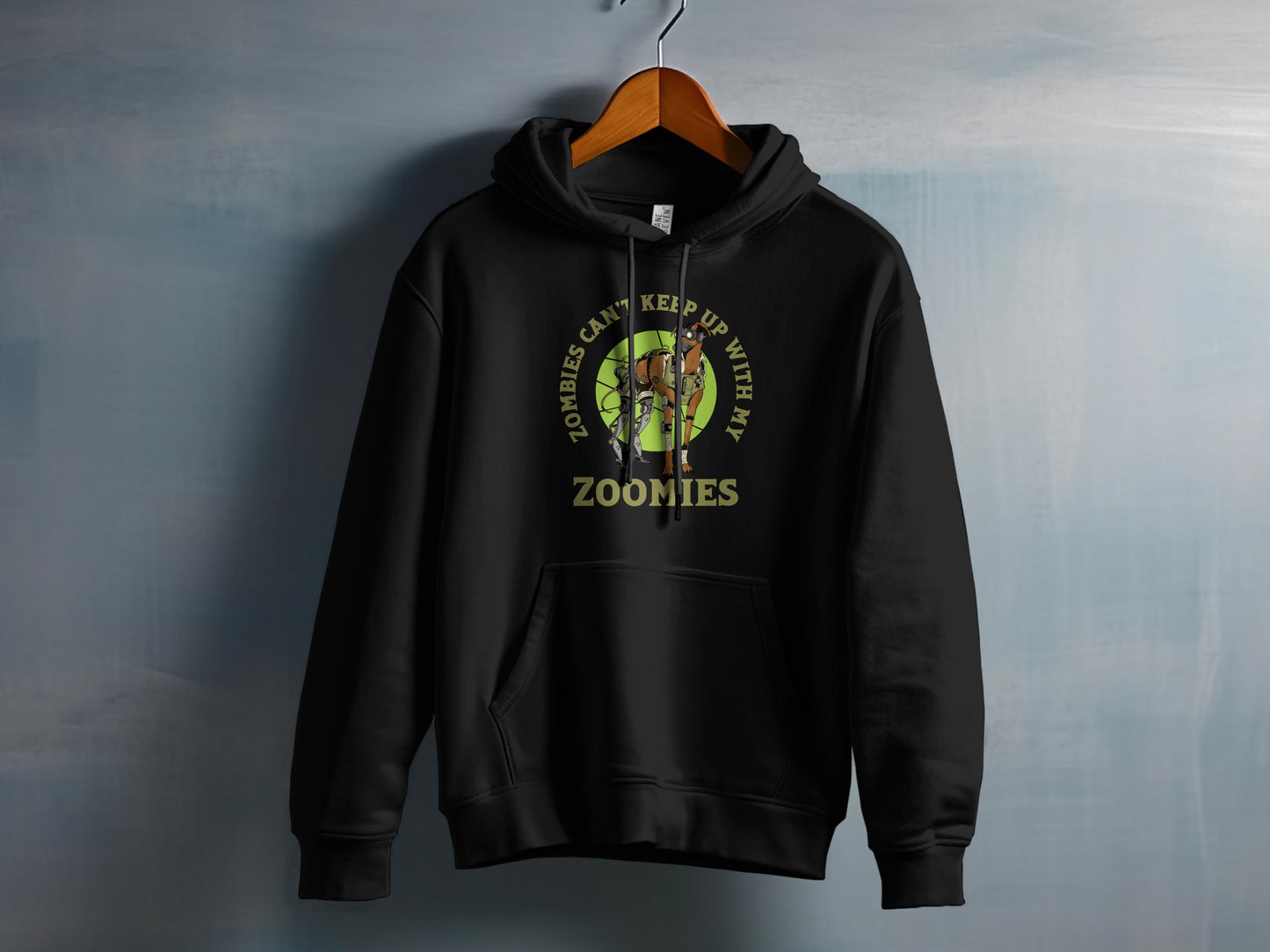 Zombies Can't Keep Up With My Zoomies Hoodie product