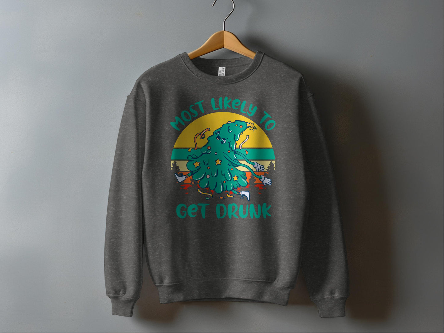 Most Likely To Get Drunk Graphic Print product