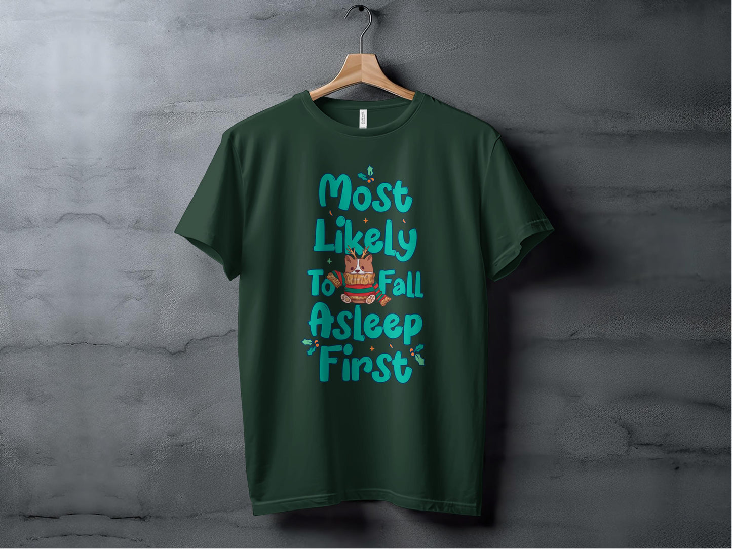 Most Likely To Fall Asleep First T-shirt product