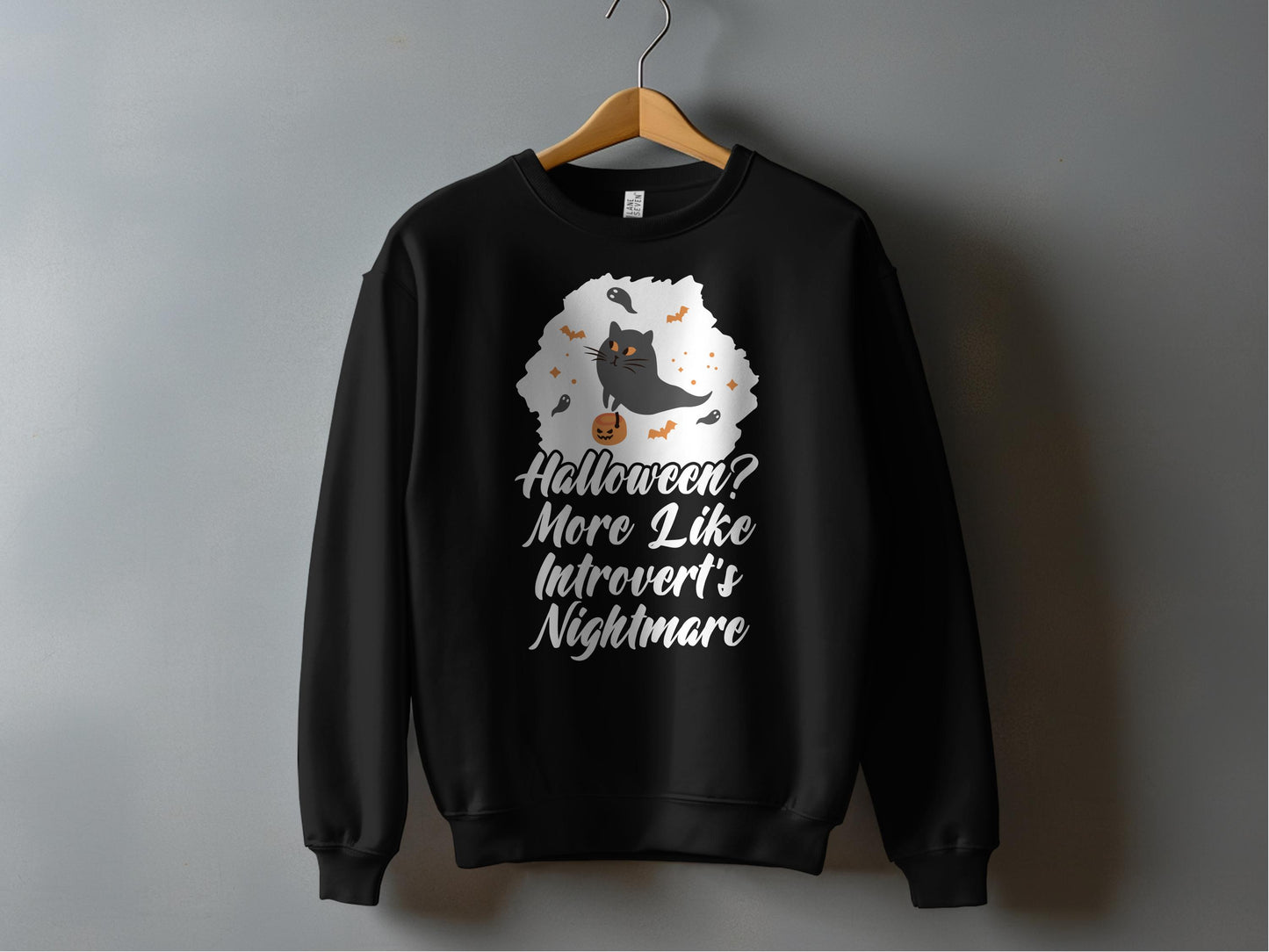 Halloween Introvert's Nightmare Funny Sweatshirt Product
