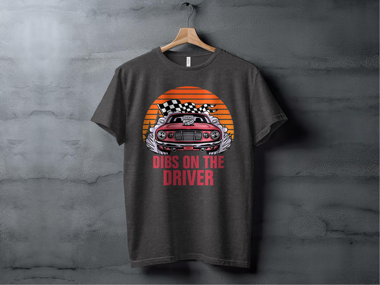 Dibs On The Driver Graphic Printed T-shirt product type
