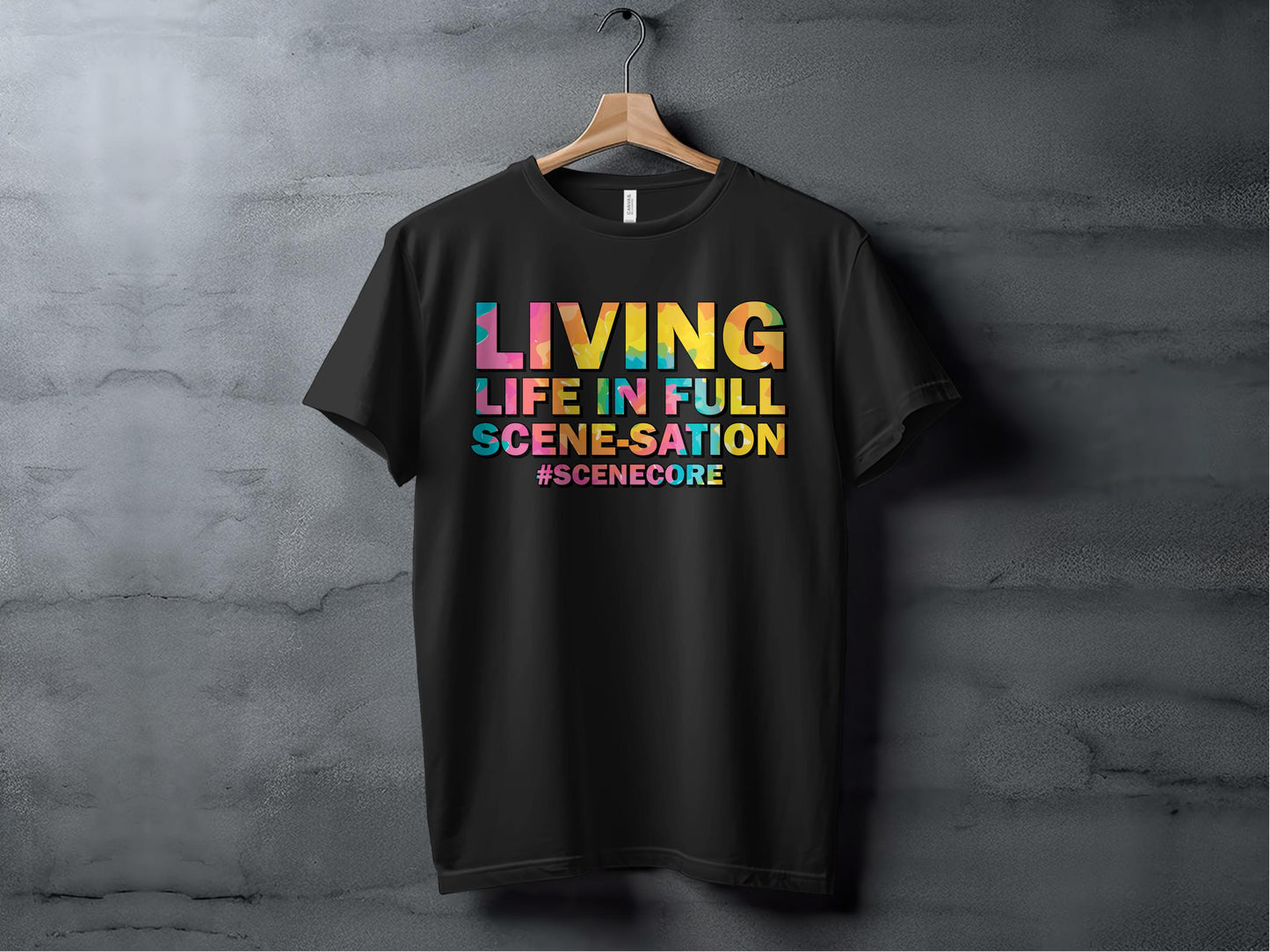 Living Life in Full Scene-sation T-shirt product