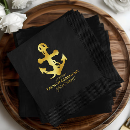 Launch Ceremony Yacht Name Gold Anchor product