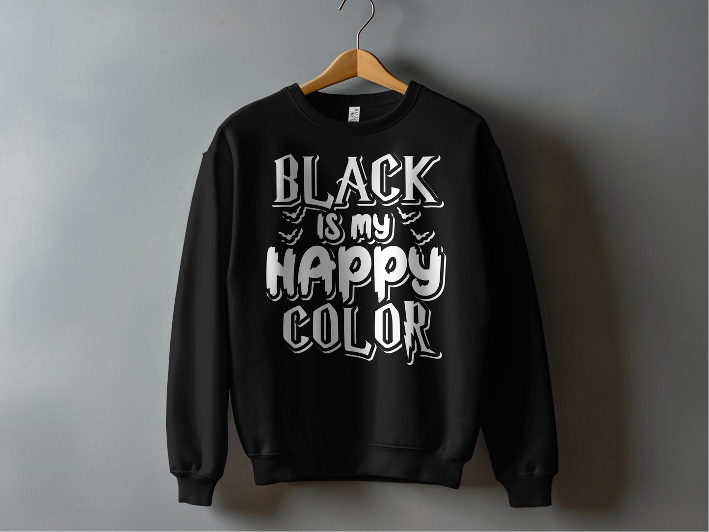 Black Is My Happy Color Statement Clothing product