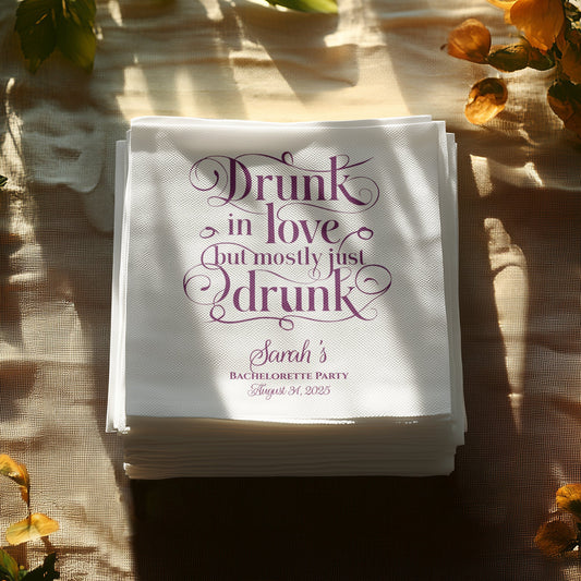 Drunk in Love but Mostly Just Drunk Party Napkins product type