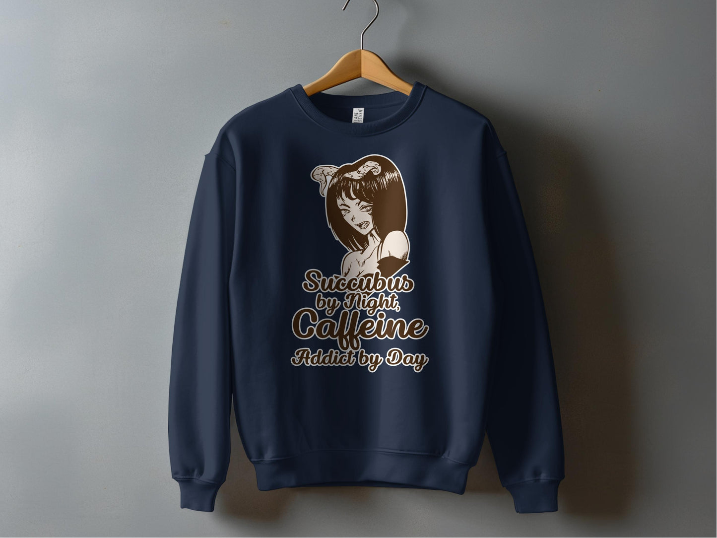 Succubus By Night Caffeine Addict By Day sweatshirt product