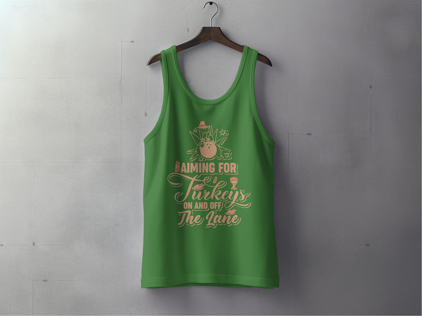 Aiming For Turkeys On And Off The Lane Tank Top product
