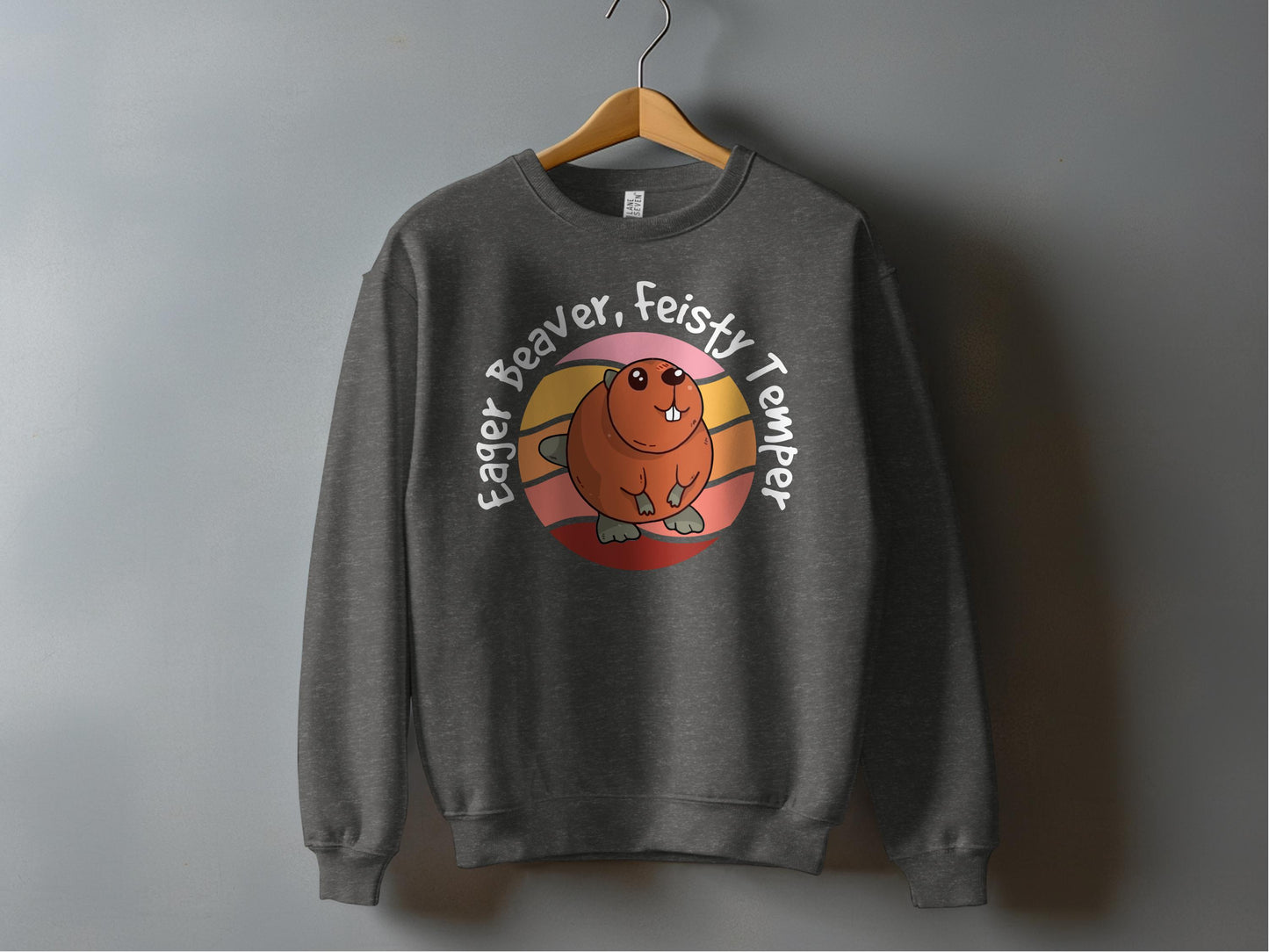 Eager Beaver Feisty Temper Graphic Sweatshirt product