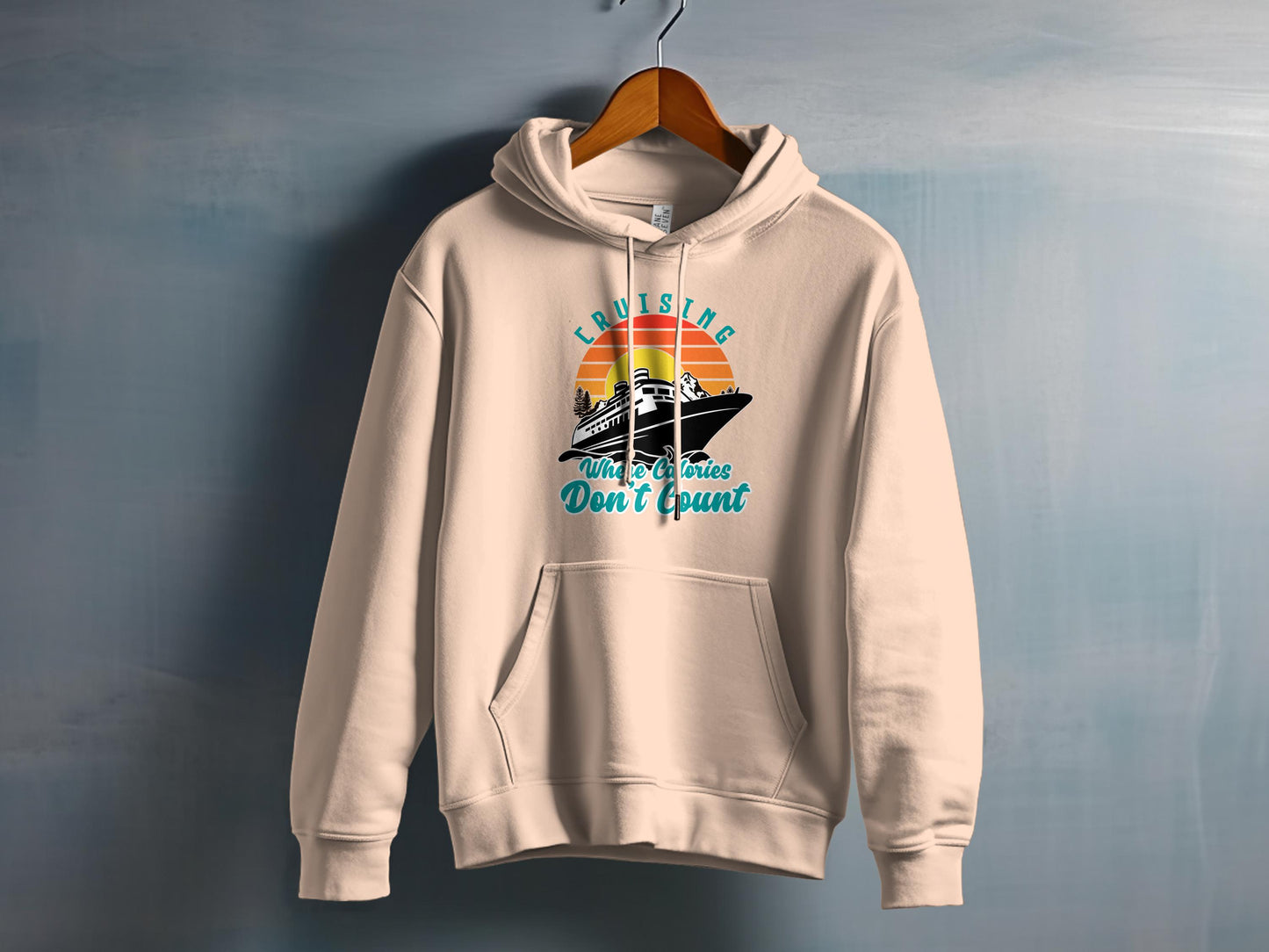 Cruising Where the Waves Don't Count Hoodie product type
