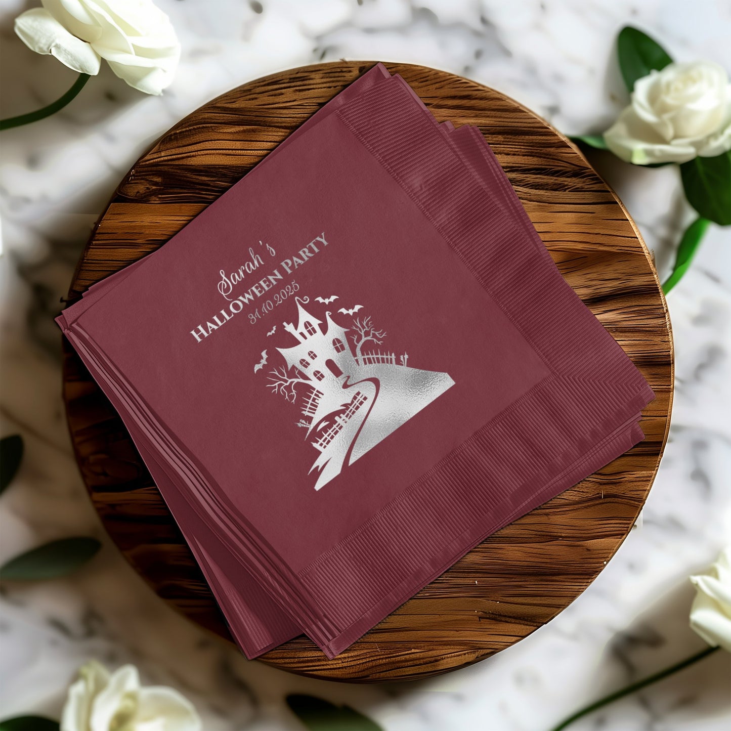 Personalized Halloween Party Napkins product type