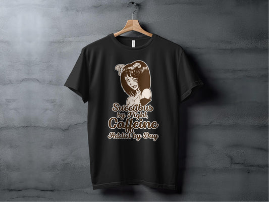 Succubus by Night Caffeine Addict by Day T-Shirt product