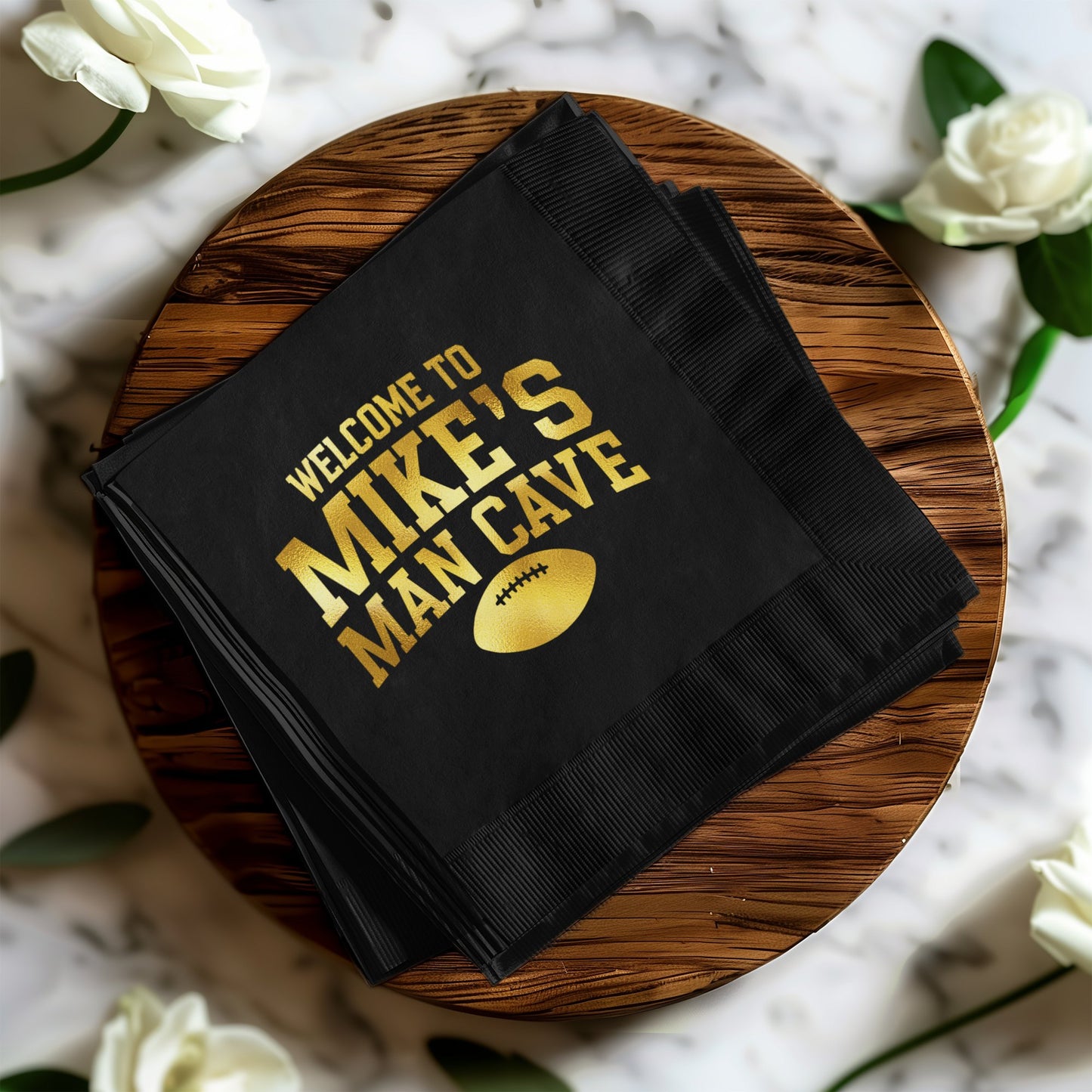 Welcome to Mike's Man Cave Football Design product type