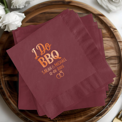 I Do BBQ Sarah Michael Personalized Party Product