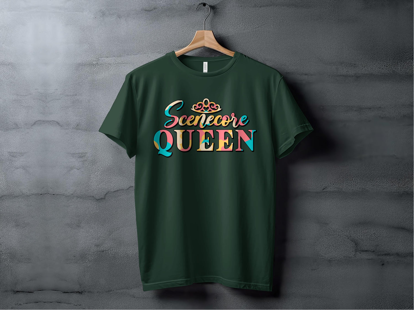 Scenecore Queen Graphic Fashion Statement product type