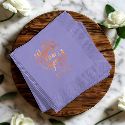 Happy New Year Theme Party Napkins product