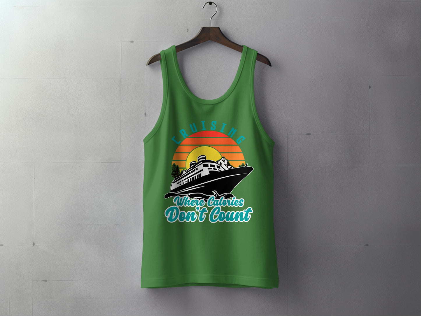 Cruising Where Calories Don't Count Tank Top product
