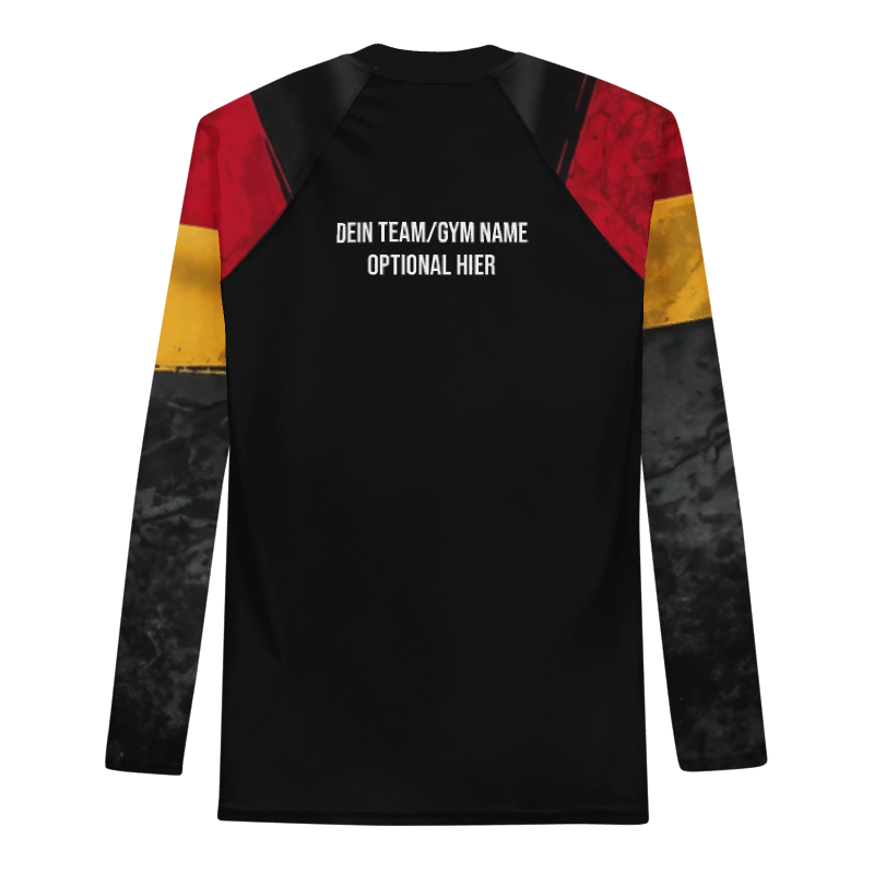 Germania Nation Rashguard, Deutschland Box Shirt, Germany MMA Gear, Patriotische Nogi BJJ Rashguard