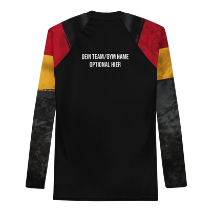 Germania Nation Rashguard, Deutschland Box Shirt, Germany MMA Gear, Patriotische Nogi BJJ Rashguard