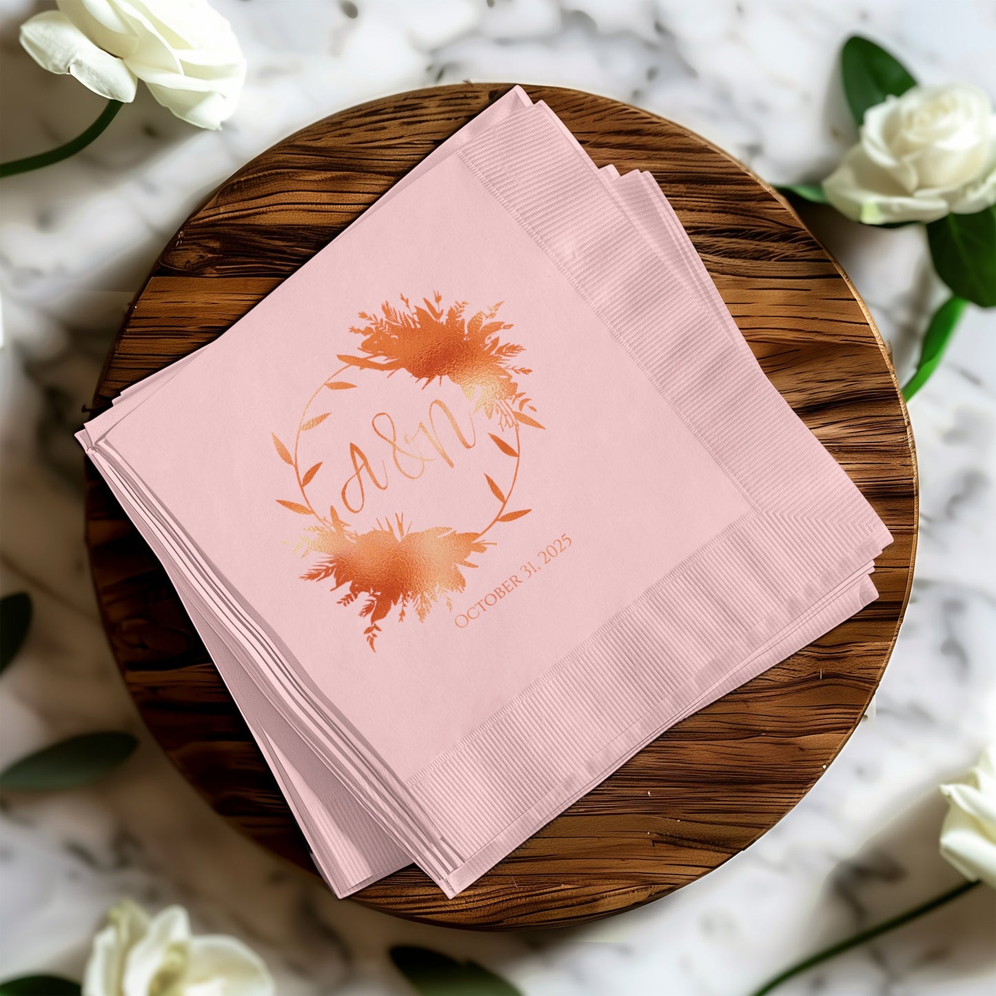 Elegant Personalized Event Napkins product