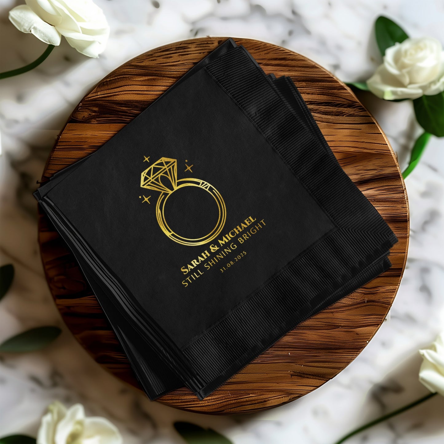 Personalized Still Shining Bright Event Napkin product
