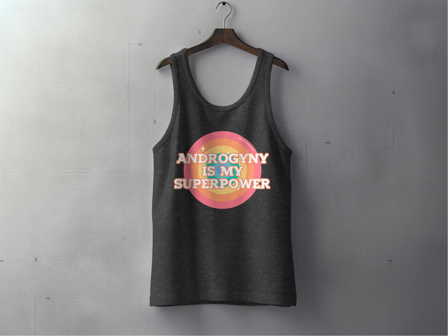 Androgyny is My Superpower Graphic Tank Top product