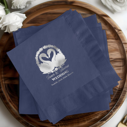 Elegant Custom Printed Wedding Napkins product type