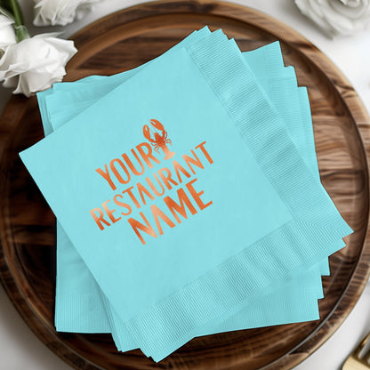Custom Restaurant Name Printed Napkin product