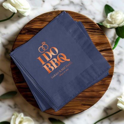 Elegant Customizable IDO BBQ Napkin Product