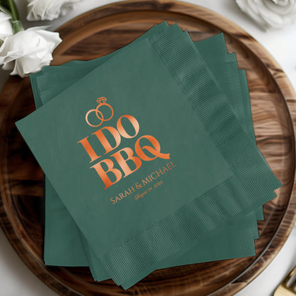 Custom Wedding BBQ Party Napkin product