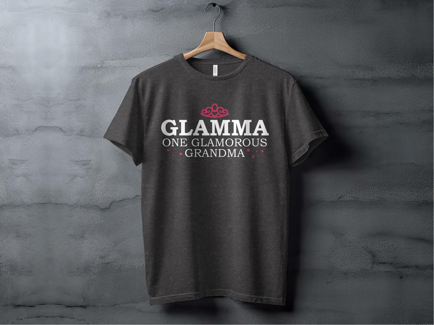 GLAMMA One Glamorous Grandma Graphic T-shirt product