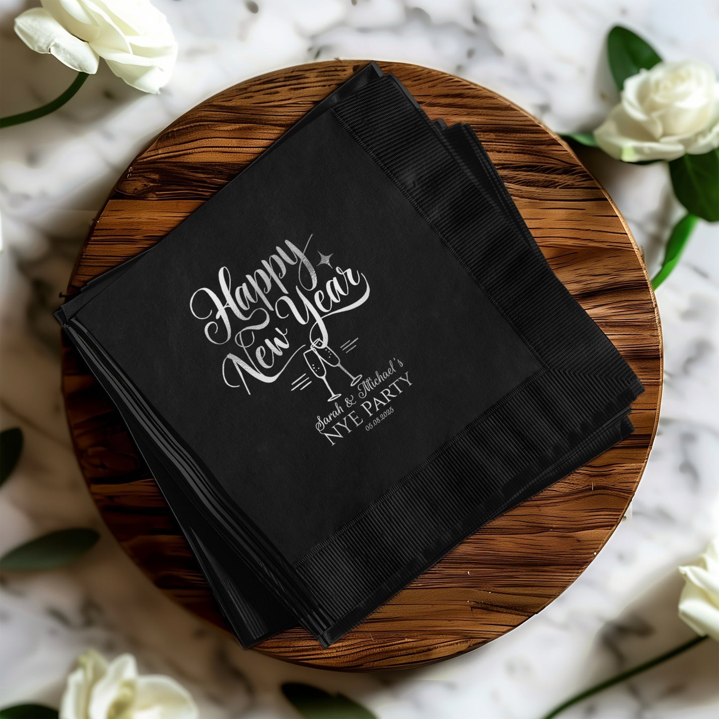 Celebrate New Year's with Stylish Party Paper product type
