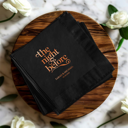 Personalized The Night Before Party Napkins product type