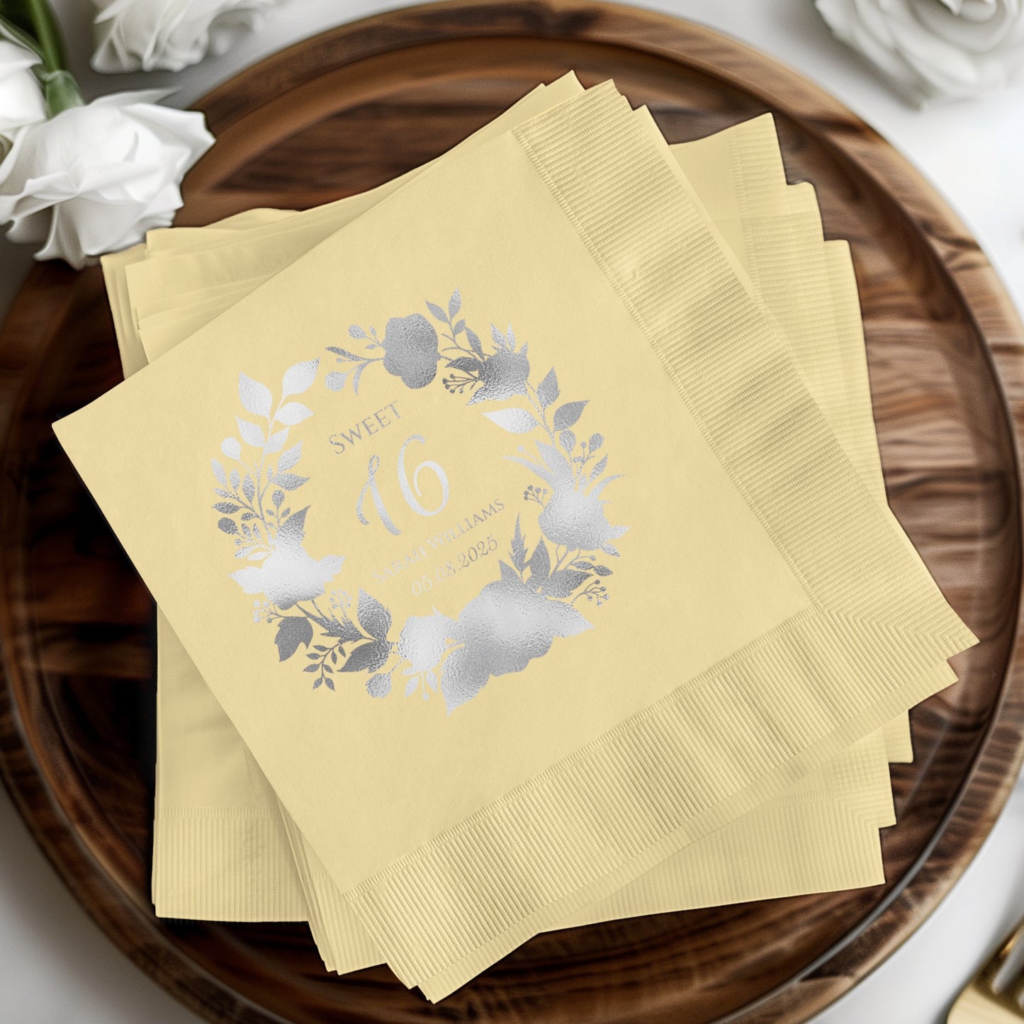 Sweet 16 Personalized Party Napkins product