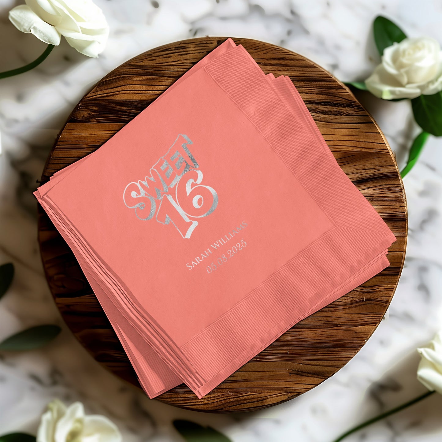 Sweet 16 Personalized Party Napkins product type