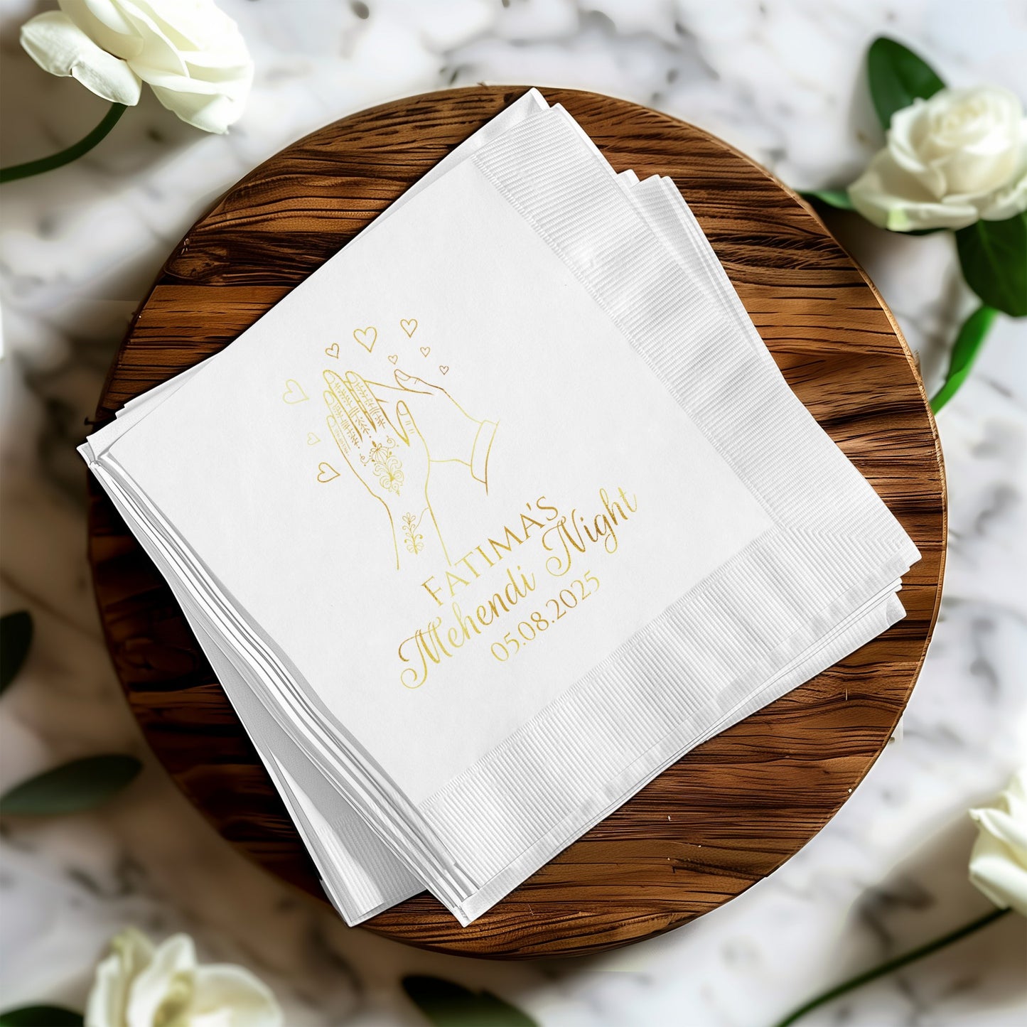 Personalized Event Napkins for Special Occasions product