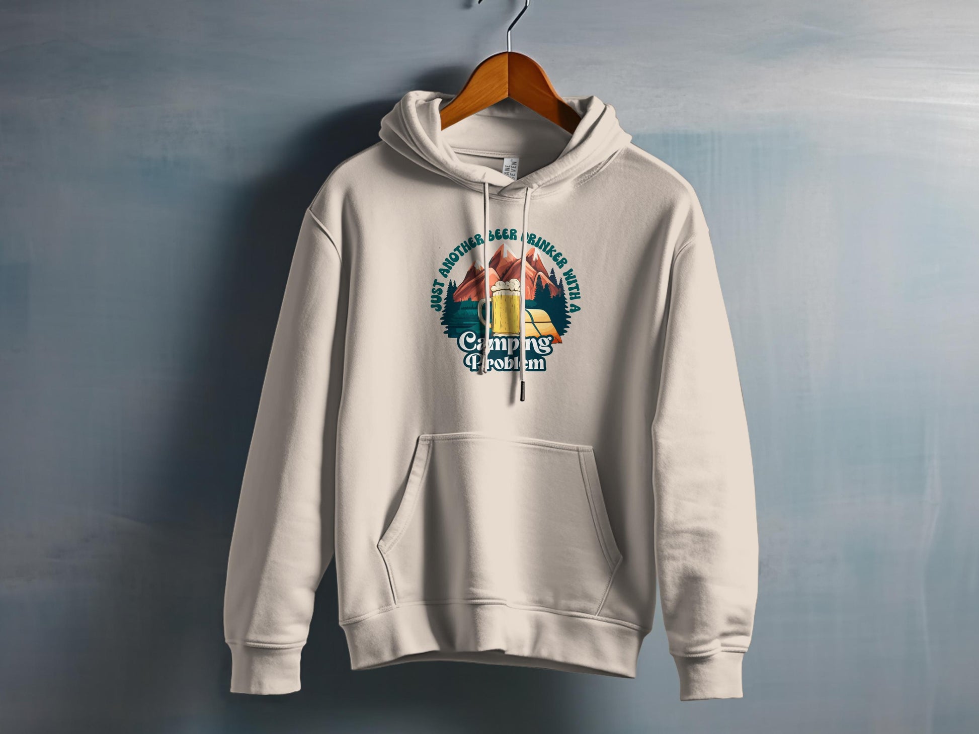Just Another Beer Drinker Hoodie Camping Problem product type