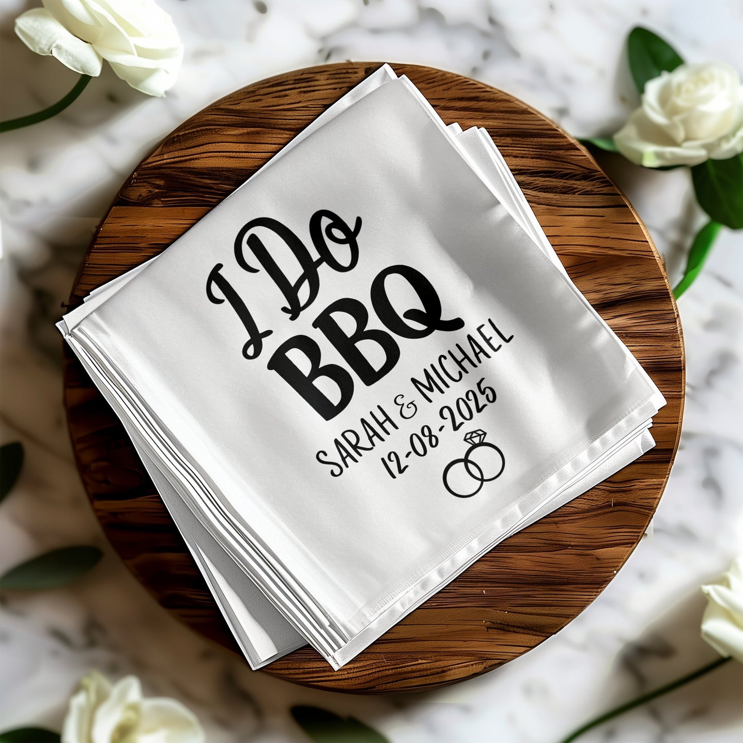 I Do BBQ Custom Wedding Date Personalized Product
